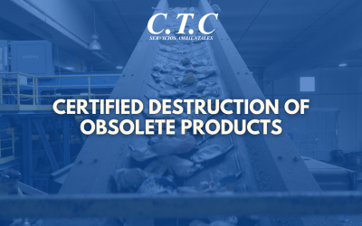 Certified destruction of obsolete products